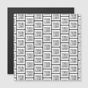 Carte Magnétique Tout motif répétitif de logo ou d'image