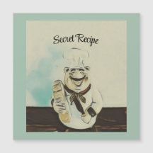 Carte magnétique tout pour le chef