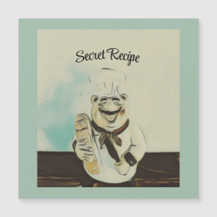 Carte magnétique tout pour le chef 