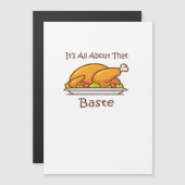 Carte Magnétique Tout sur l'esthétique de Thanksgiving Baste Tendan (Devant / Derrière)