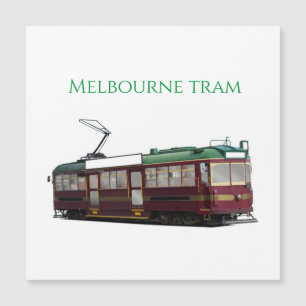 Carte Magnétique tramway de Melbourne
