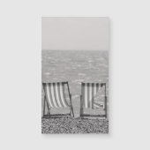 Carte Magnétique Transats vintages (Devant)