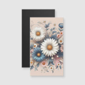 Carte Magnétique Transformez votre espace grâce à une élégante marg (Devant / Derrière)