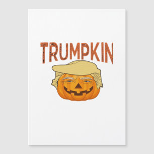 Carte Magnétique Trumpkin Halloween Drôle Classique – Masque de Par