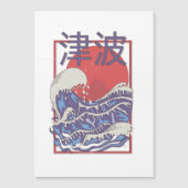 Carte Magnétique Tsunami (Devant)