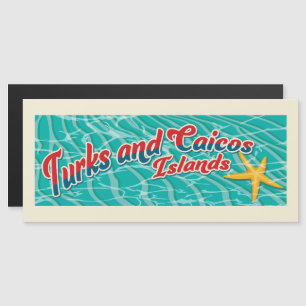 Carte Magnétique Turks and Caicos