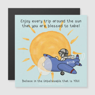 Carte Magnétique Un autre voyage autour du soleil