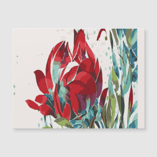 Carte Magnétique Un pavot parfait