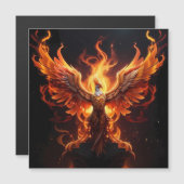 Carte Magnétique Un Phoenix renaît (Devant / Derrière)