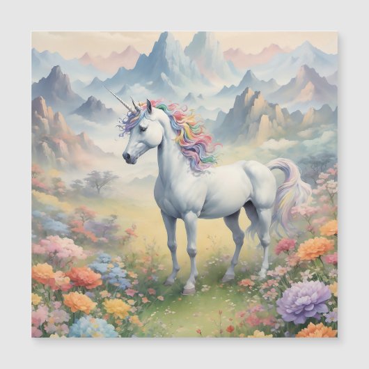 Carte magnétique Unicorn (Devant)