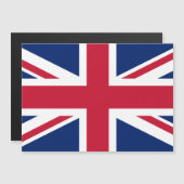 Carte magnétique Union Jack (Devant / Derrière)