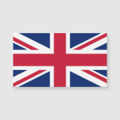 Carte Magnétique Union Jack (Devant)