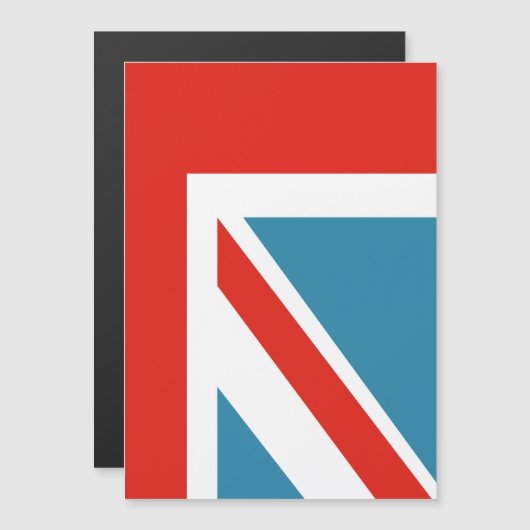 Carte Magnétique Union Jack (Devant / Derrière)