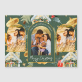 Carte Magnétique Vacances Cosy Illustré Imprimer Trois Aimants Phot (Devant)