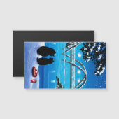 Carte Magnétique Valentine Cats (Devant / Derrière)