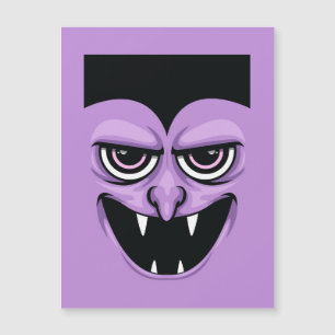 Carte Magnétique Vampire d'Halloween