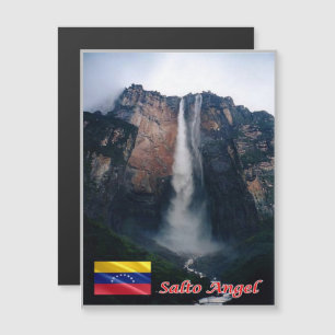 Carte Magnétique Venezuela - Angel Falls -