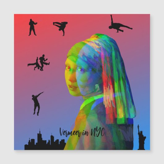 Carte Magnétique Vermeer dans NYC (Devant)