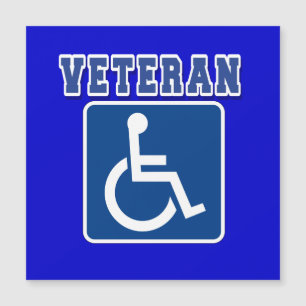 Carte Magnétique Vétérinaire handicapé handicapé