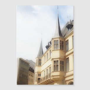 Carte Magnétique Ville de Luxembourg - Vielle ville