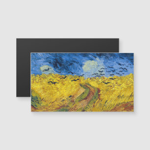 Carte Magnétique Vincent van Gogh - Champ de blé aux corbeaux