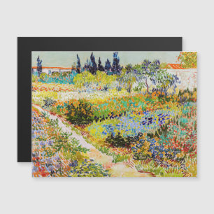 Carte Magnétique Vincent van Gogh - Jardin à Arles