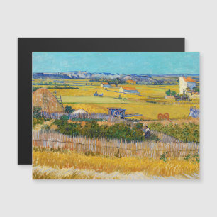 Carte Magnétique Vincent van Gogh - Moisson à La Crau