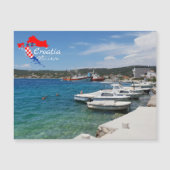 Carte Magnétique Vinišće, Croatie | Dalmatie | Mer Adriatique (Devant)