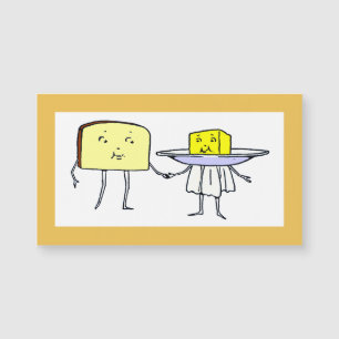 Carte magnétique vintage Breat and Butter Love
