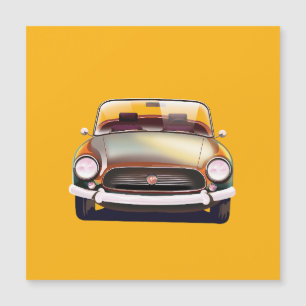 Carte Magnétique Voiture classique vintage