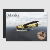 Carte Magnétique Vol Moose Aviation de Havilland DH3-C Otter (Devant / Derrière)