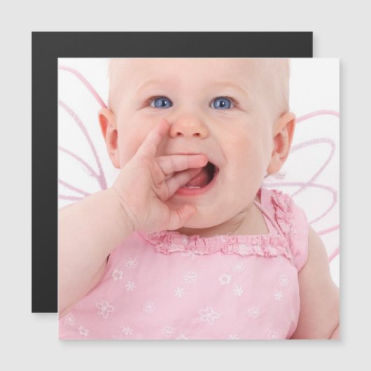 Carte Magnétique Votre photo personnalisée (Devant / Derrière)