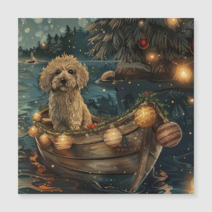 Carte Magnétique Voyage de fête de Noël Havaneois
