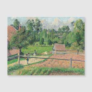 Carte Magnétique Vue depuis la fenêtre de l'artiste Camille Pissarr