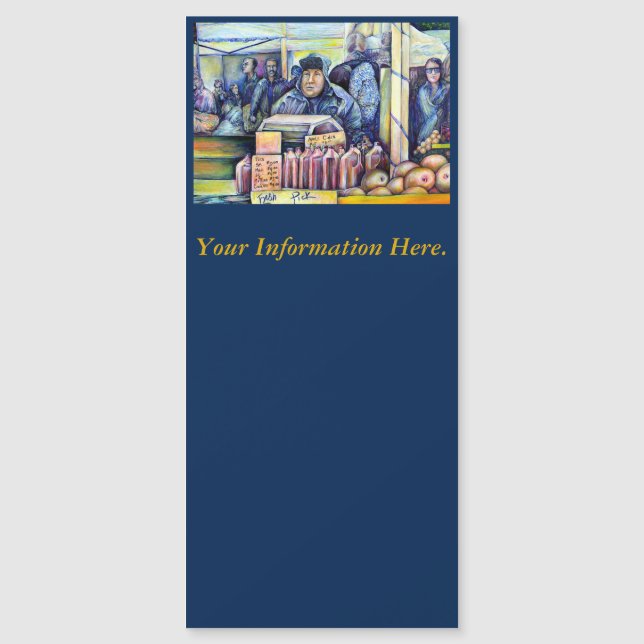 Carte Magnétique What I Saw (Devant)