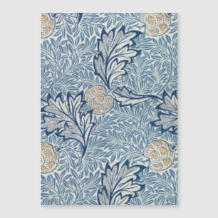 Carte Magnétique William Morris Flower Floral Design