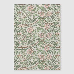 Carte Magnétique William Morris Sweetbrie Floral Art Nouveau