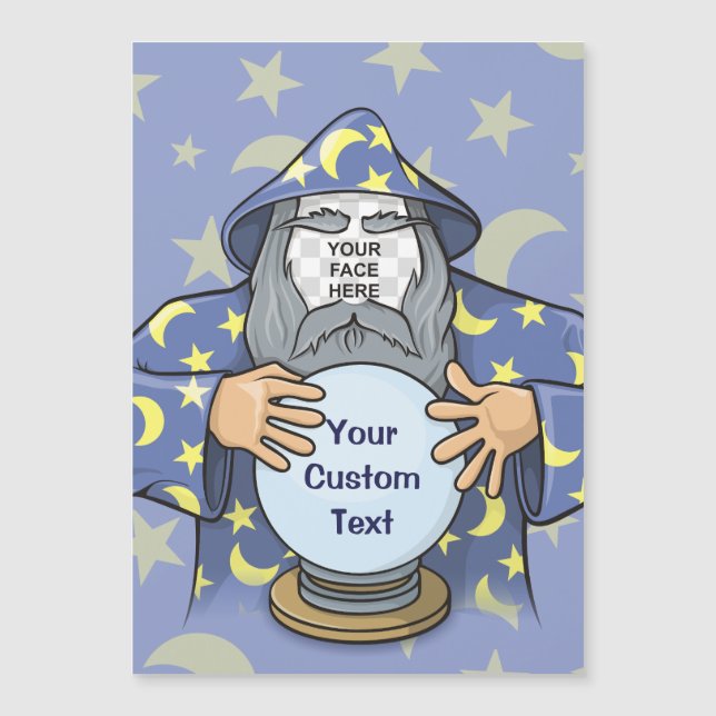 Carte Magnétique Wizard (Devant)