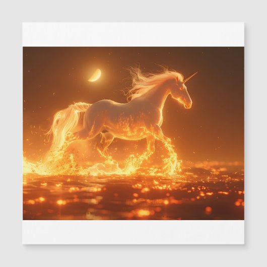 Carte Magnétique Year of the Fire Horse 2026, Magnetic Card (Devant)