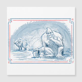 Carte magnétique Yeti