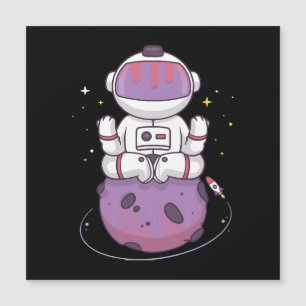 Carte Magnétique Yoga spatial 