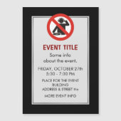 Carte Magnétique Zone libre DJ (Devant)