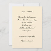 Carte Magnificent weeping willow by a pond, unique  (Dos)