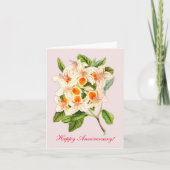 Carte Magnifique azalée, Anniversaire (Devant)