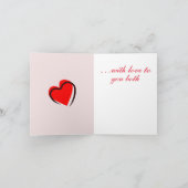 Carte Magnifique azalée, Anniversaire (Intérieur)