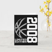 Carte Magnifique depuis 2008 Anniversaire Bysketbyll Lim (Fleur jaune)