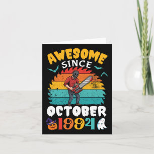 Carte Magnifique Depuis Octobre 1994 Halloween Anniversa