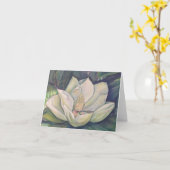 Carte Magnolia (Fleur jaune)