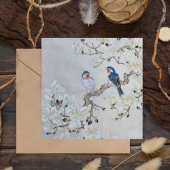 Carte Magnolia blanche