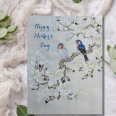 Carte Magnolia blanche